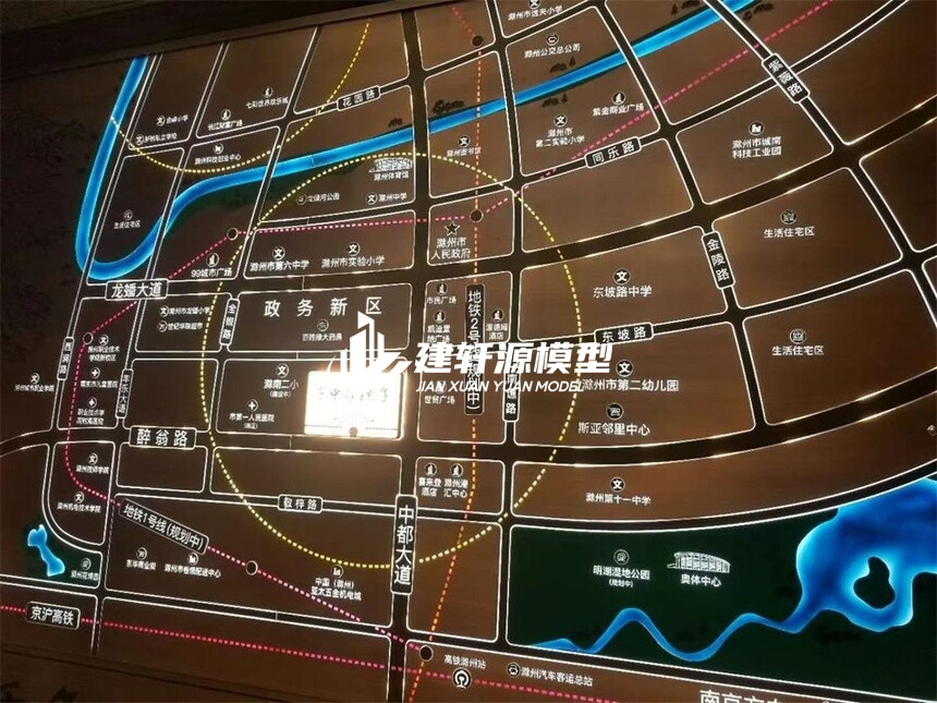 浮梁区域壁挂模型