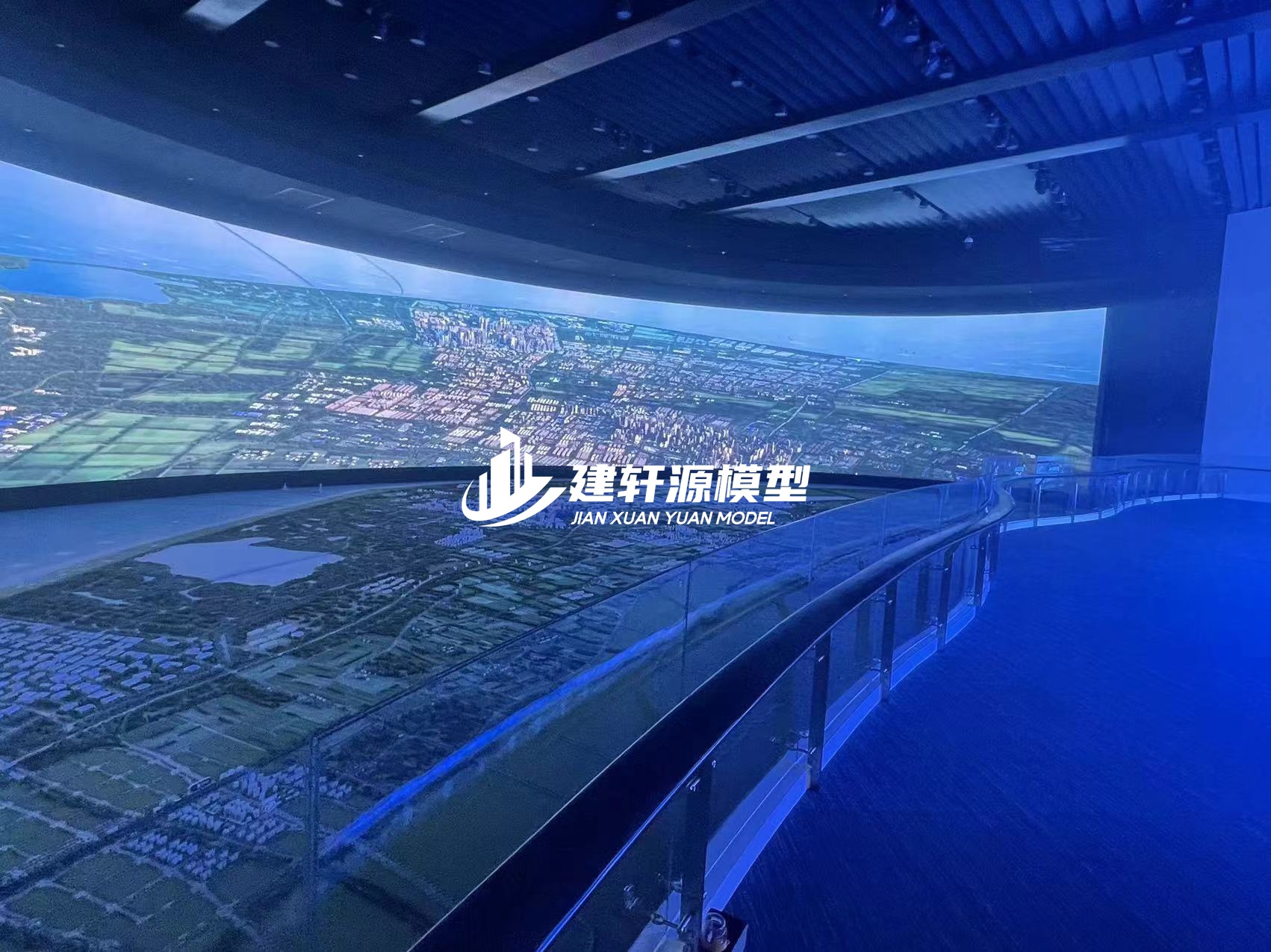 浮梁规划区域模型